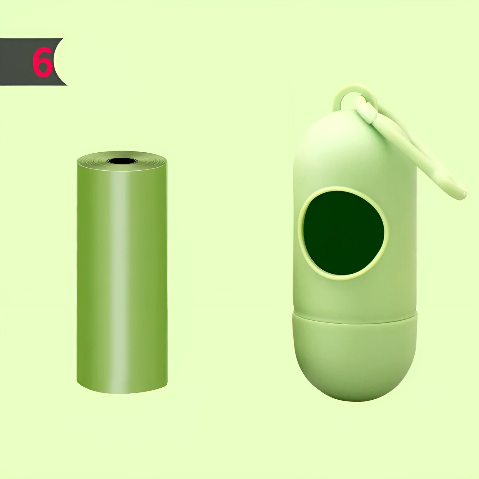 Degradable pet toilet bag 29.5x22cm EPI+PE material for dog poop and cat waste collection