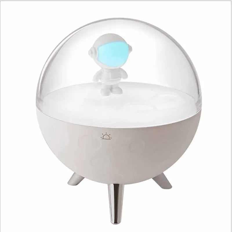 Cartoon guardian USB LED night light desk lamp in modern simple design
