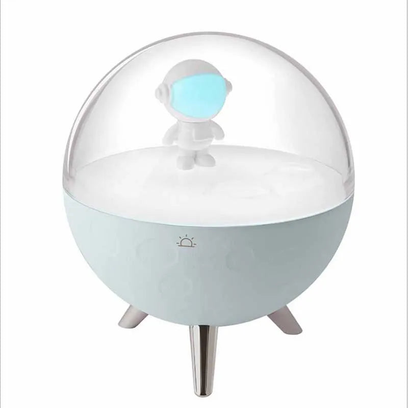 Cartoon guardian USB LED night light desk lamp in modern simple design