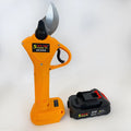 Electric garden branch shears with lithium battery for fruit tree pruning
