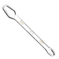 Two-end dual-use special-shaped flat-head wrench in chrome vanadium steel, 270mm length, black or white finish
