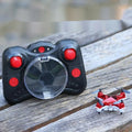 High-definition aerial remote control aircraft with fixed height, 360 roll, plastic body, 30cm size, bright gold colour