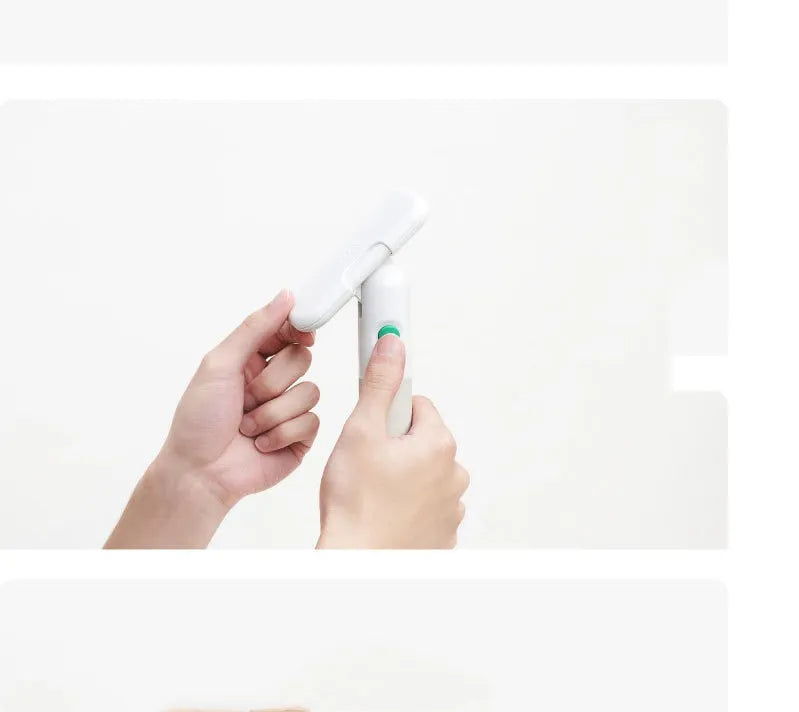 Pet comb cat dog hair removal brush with five modes and smooth teeth, reusable lint remover, ABS body PP roller