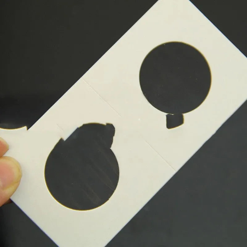 50 white paper coin protectors in transparent OPP bag for commemorative coin storage
