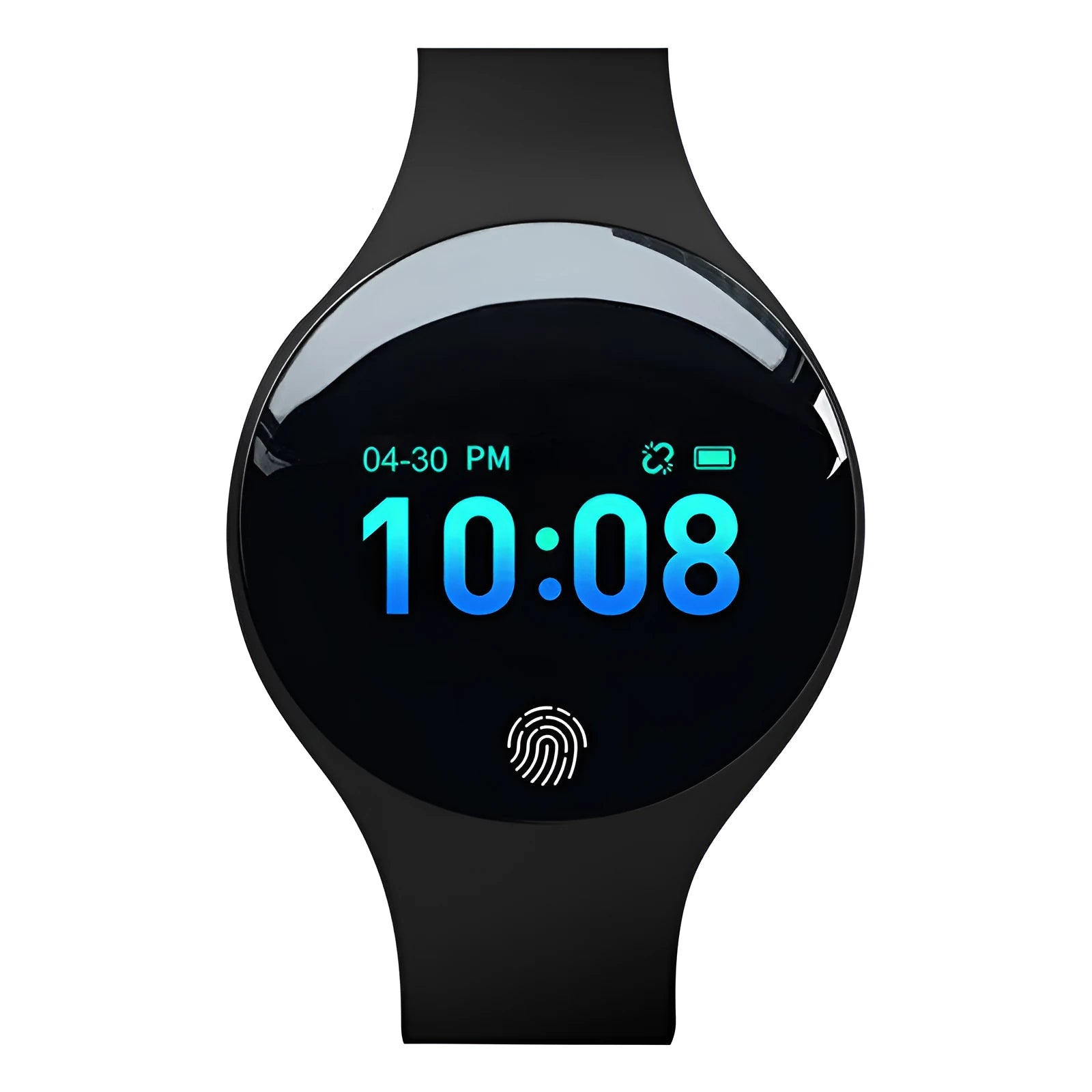 Smart watch with 37mm dial, vibrating alarm, and pedometer in multiple colour options