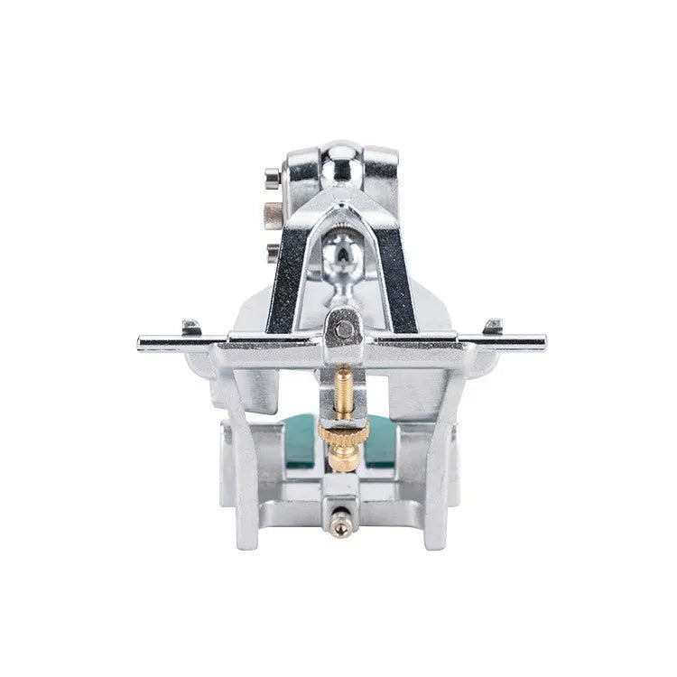 Korean dental articulator showing adjustable top and base components with incisal pin.
