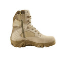 Delta high-top training boots cowhide black outdoor tactical footwear side view