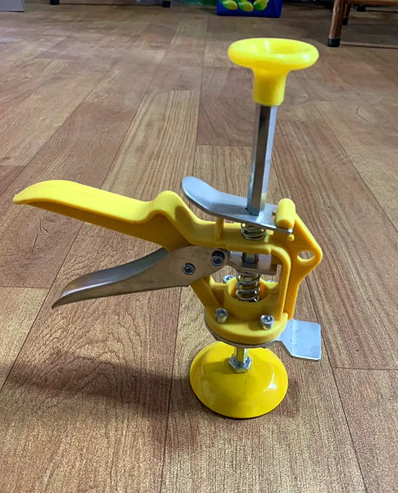 Tile raising locator 23.5x6.5cm adjustable height metal alloy electroplated finish concrete processing tool