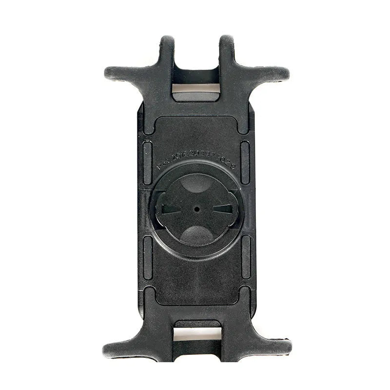 Black ABS bicycle computer rotating bracket with two size inserts and tail light mount for Sram Maijin Wahoo