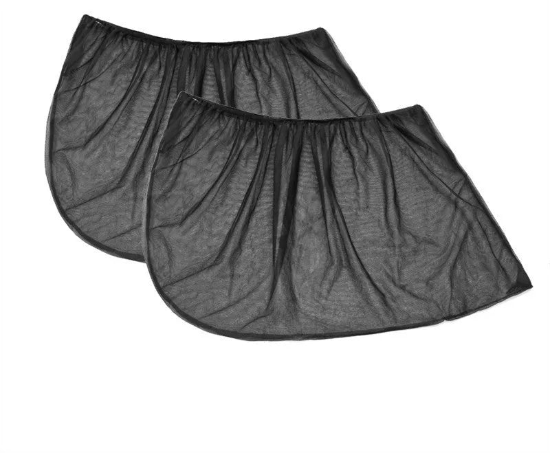 Car window cover net stretchable mesh sun shade anti-mosquito curtain for auto front rear windows