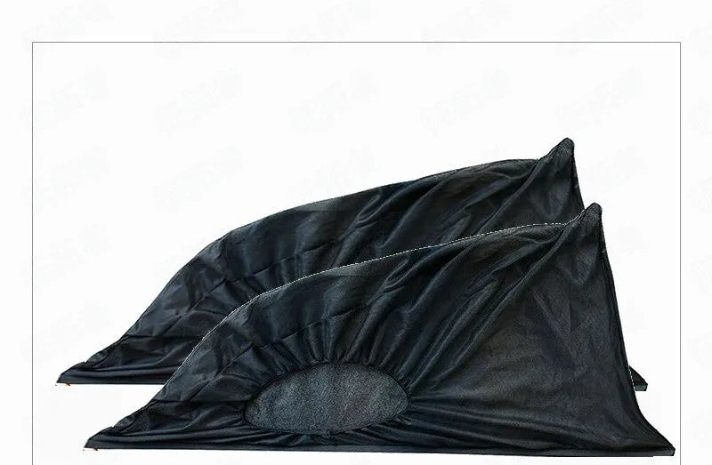 Car window cover net stretchable mesh sun shade anti-mosquito curtain for auto front rear windows