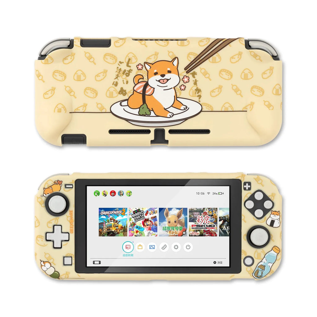 Nintendo Switch protective shell with PC hard cover back grip housing