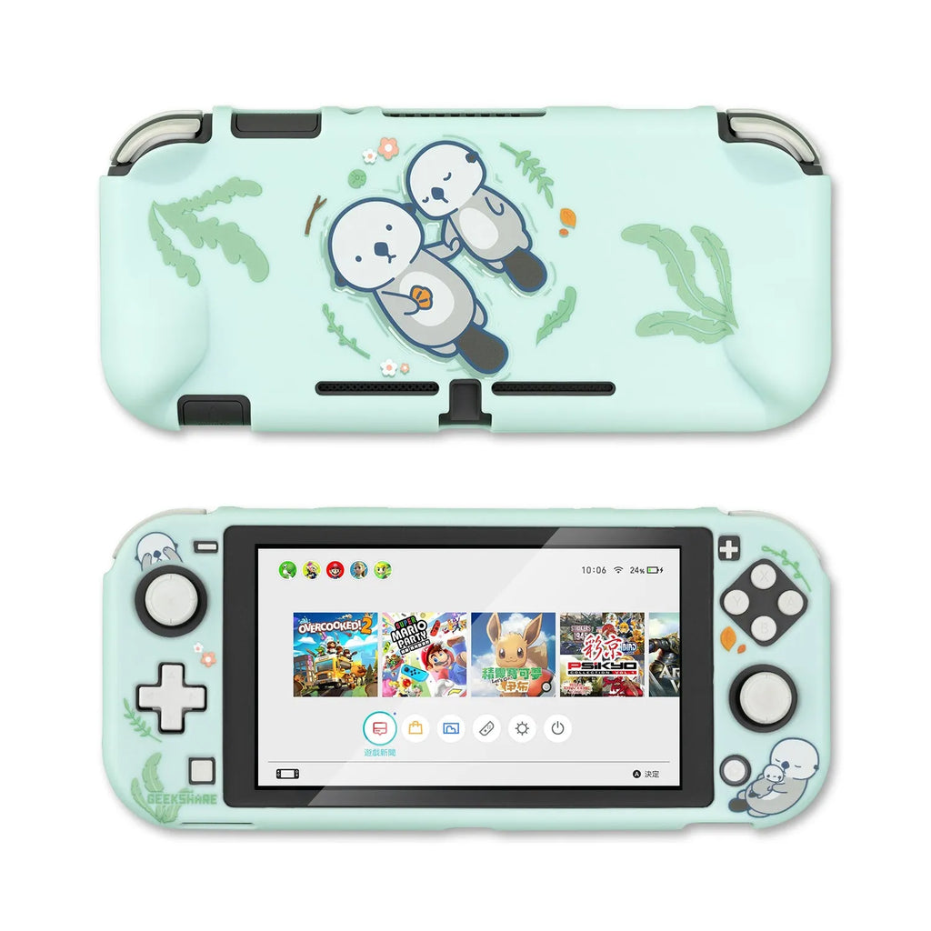 Nintendo Switch protective shell with PC hard cover back grip housing