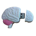 Creative Human Organs U Disk with Brain Lip Print PVC USB 3.0 Flash Drive