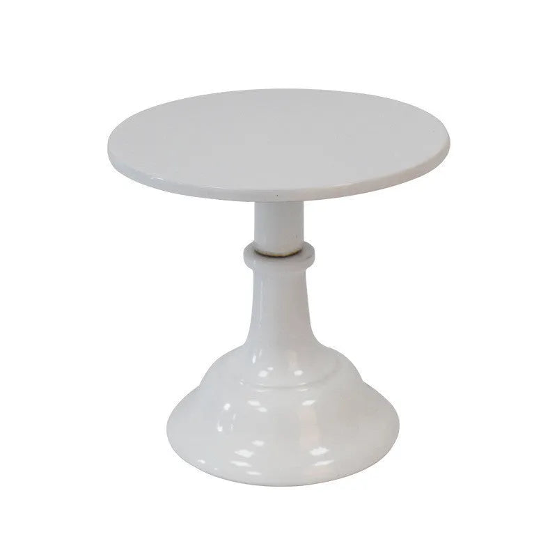 Three-tier dessert tray with short, medium, and high sections in 25cm diameter