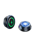 Black compatible cooling stand for iPhone 12 series with liquid radiator and small fan