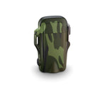 Waterproof plastic flashlight with USB charging port in camouflage colour