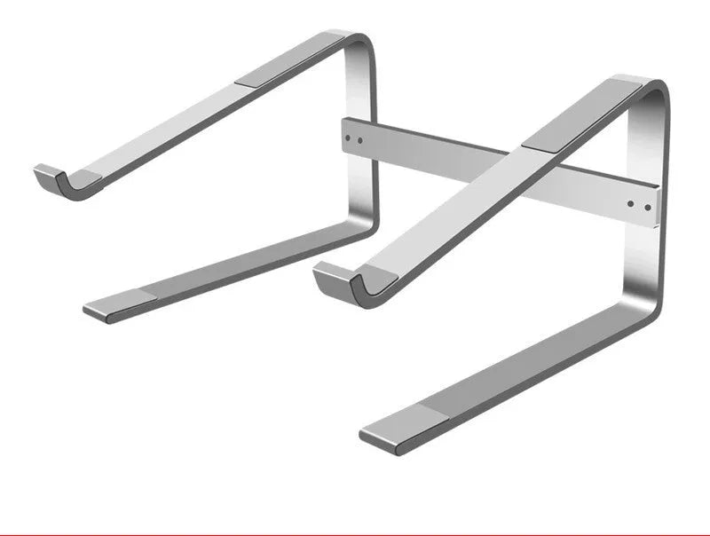 Aluminium alloy notebook bracket with black finish, dimensions 260mm x 240mm x 150mm