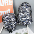 Oxford fabric teenage backpack with reinforced shoulder straps in multiple colour options