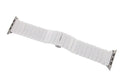 Black ceramic stainless steel Apple Watch band for 38mm and 42mm models