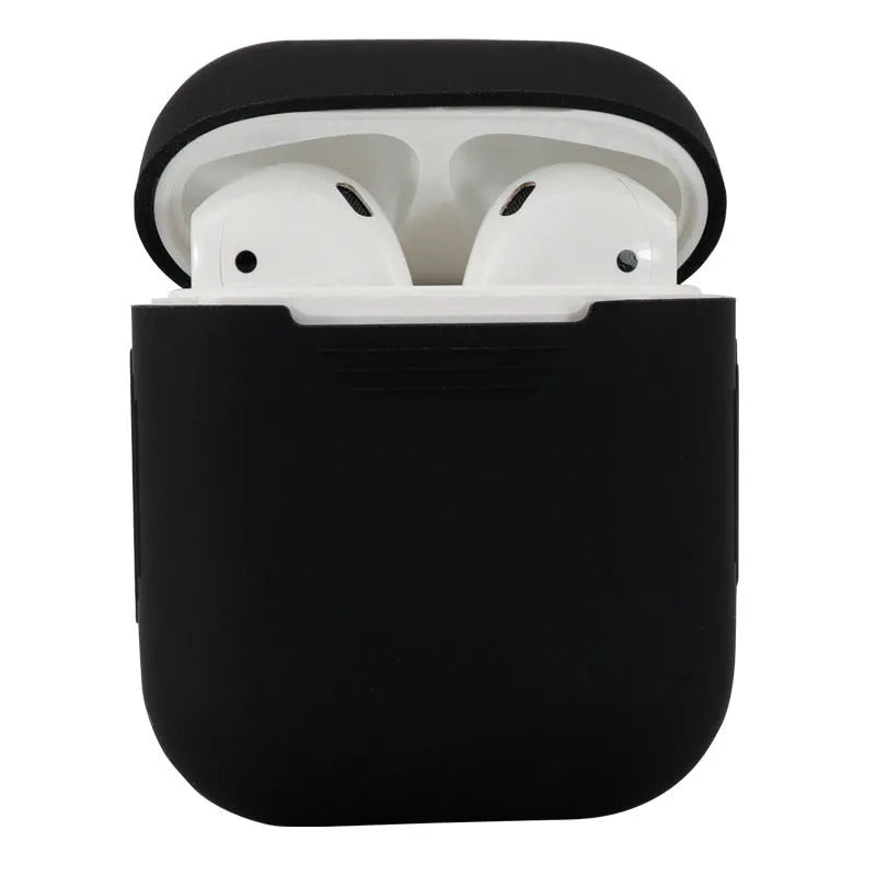 Silicone protective cover for AirPods 2 wireless headphones in multiple colour options