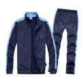 Children's football training suit top and trousers set in polyester fibre, multicolour options available