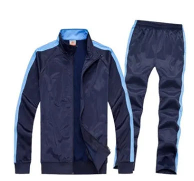 Children's football training suit top and trousers set in polyester fibre, multicolour options available