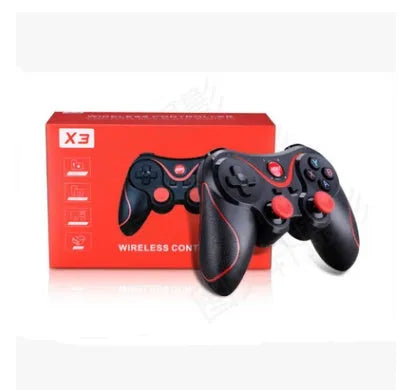 Upgraded X3 Bluetooth wireless game controller for Android phones in black or white colours