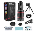 18X mobile telephoto lens with universal clip and flexible aluminium tripod for Samsung smartphones