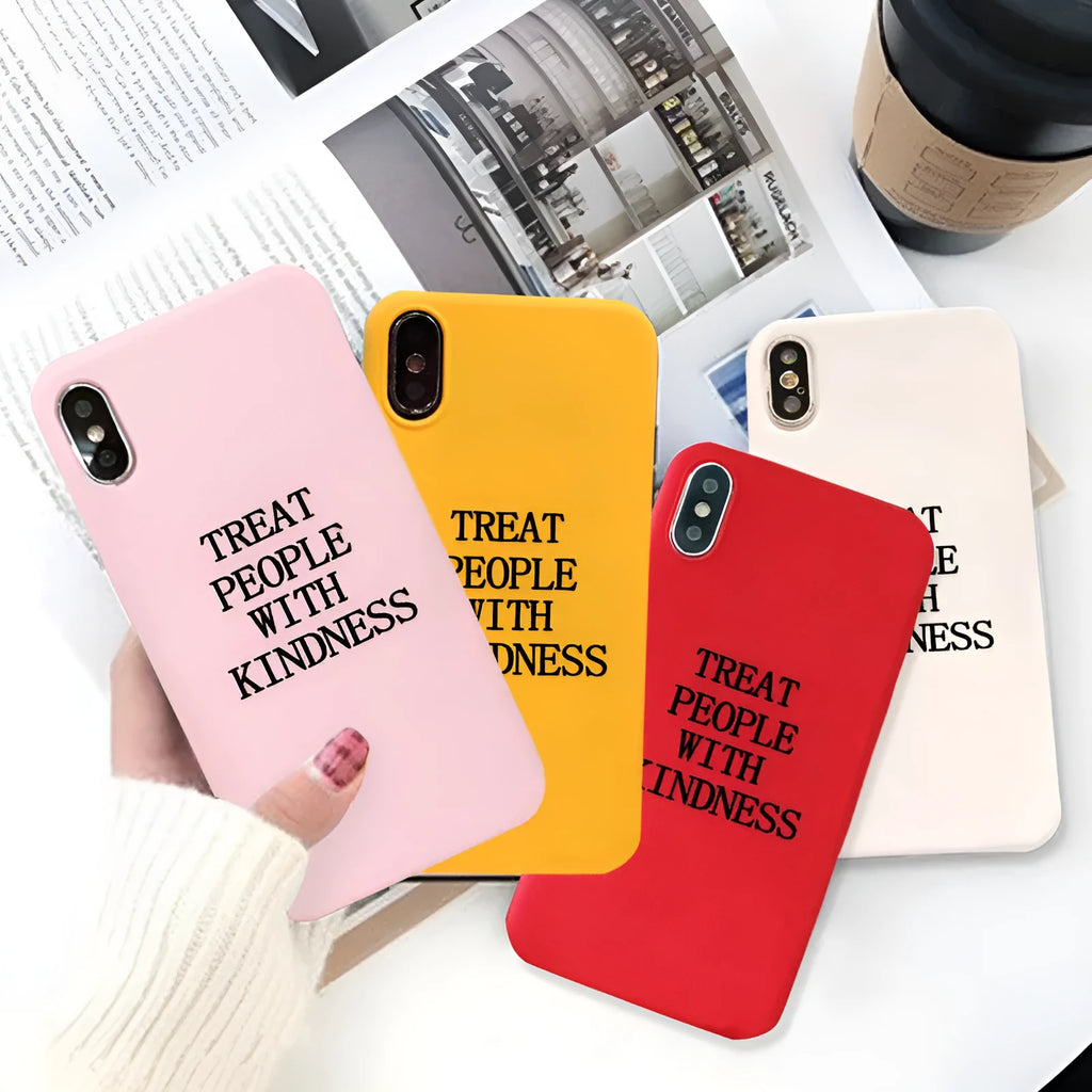 Printed flexible TPU back cover case for iPhone and Samsung phones in a selected painted design.