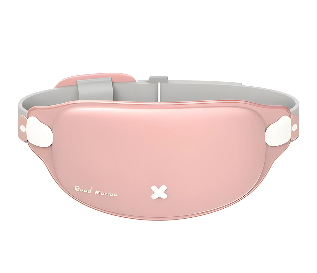 Rechargeable menstrual pain relief belt with three heat settings and three massage speeds, 300 x 150 x 10mm, basic model