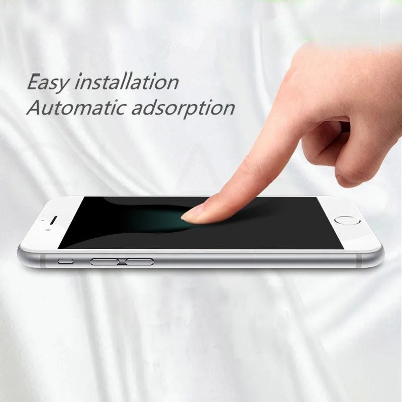 Tempered film non-full screen HD screen protector 9H hardness 0.26mm oleophobic coating for iPhone