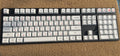 Japanese Russian Korean PBT sublimation keycaps for mechanical keyboards with five-sided space bar
