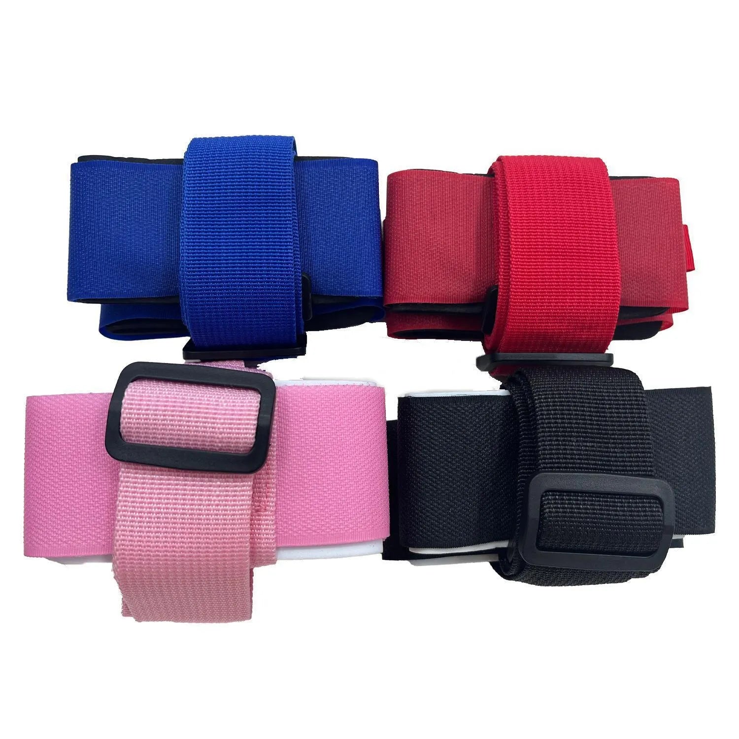 Skiing bandage shoulder strap with hook & loop fastening for double ski transport