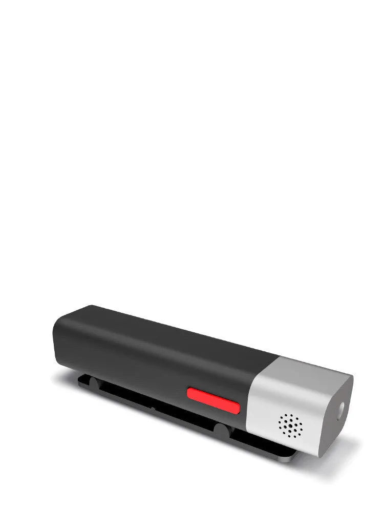 Short video recording wireless smartmike+ microphone in Black with omnidirectional pickup and noise reduction