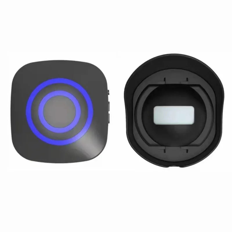 Wireless IP44 waterproof outdoor doorbell with 360 degree PIR sensor and 200 metre range receiver