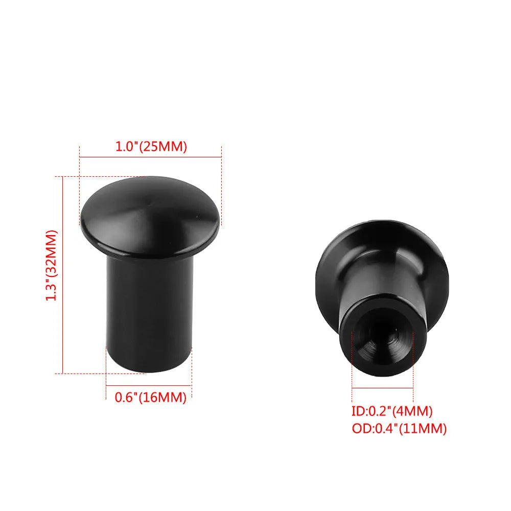 Aluminum alloy drift handbrake cap for car modification in five colour options