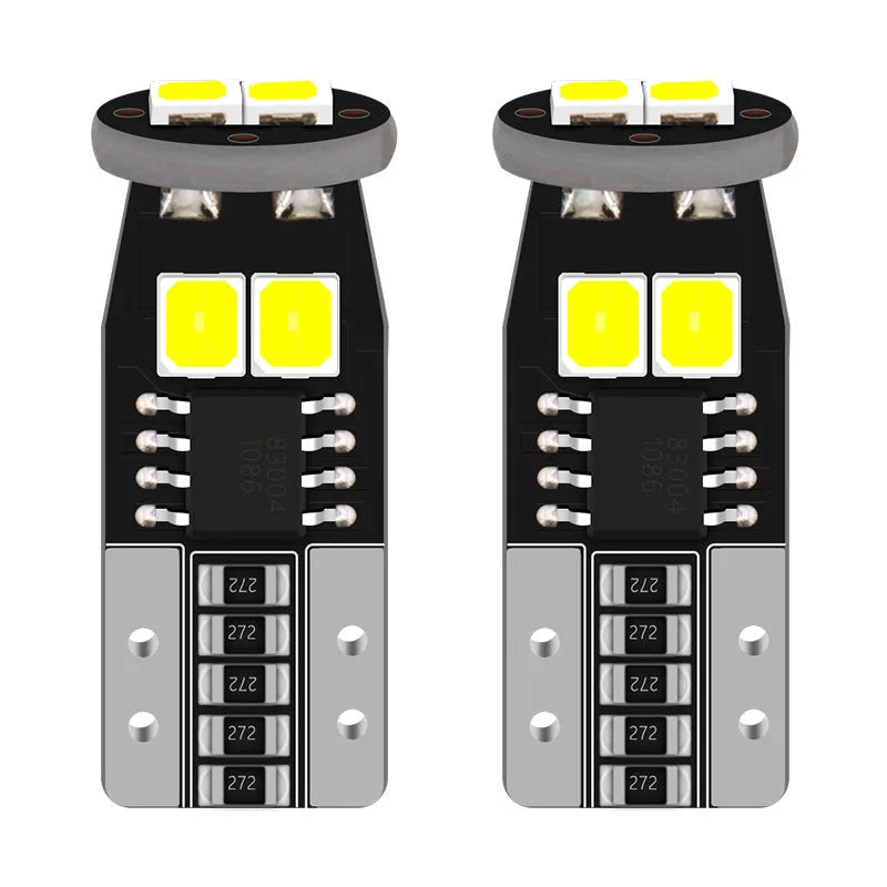 Compact car number plate reading light with 10mm width and fibre-glass construction