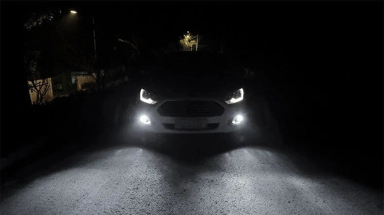 H11 H8 CSP LED car front fog lamp bulb with aviation aluminium housing