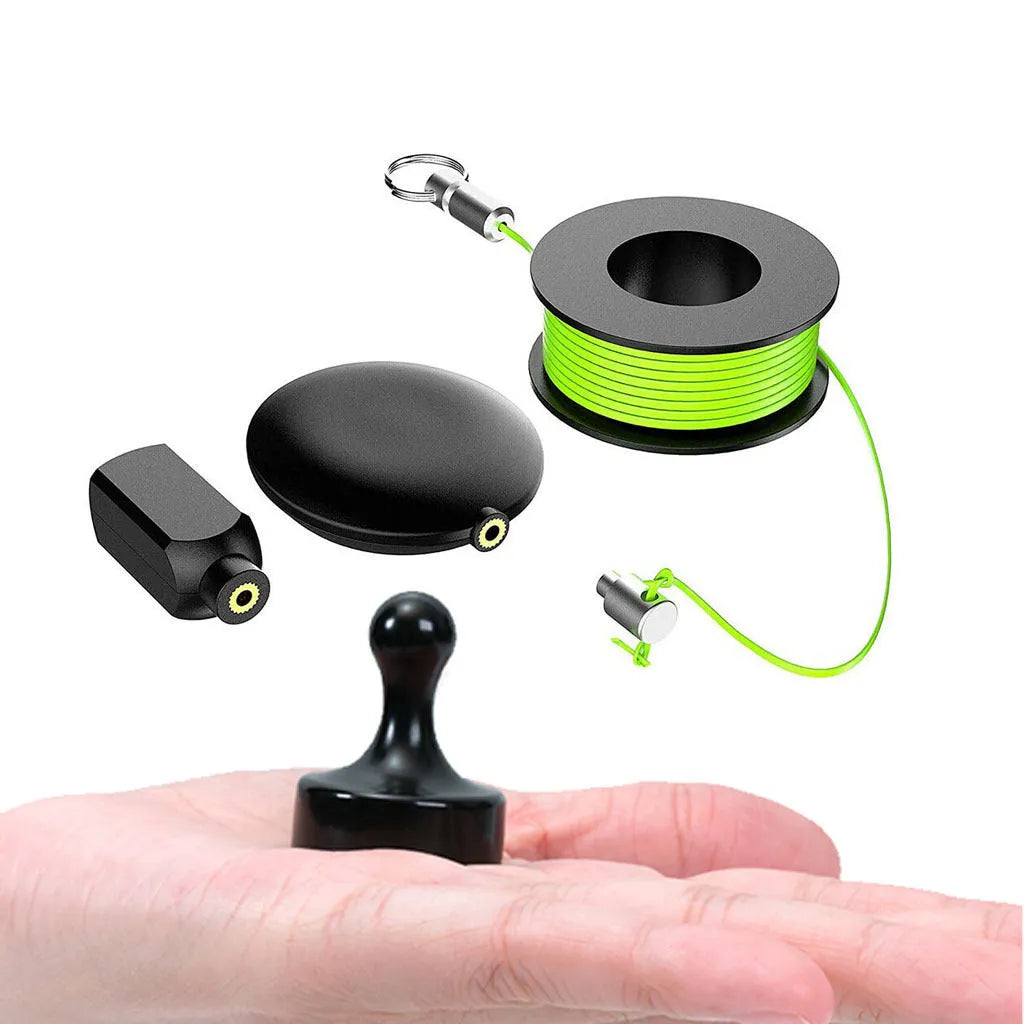 Magnetic threading cable thread guide machine nylon pipe concealed wire threader electrician tool
