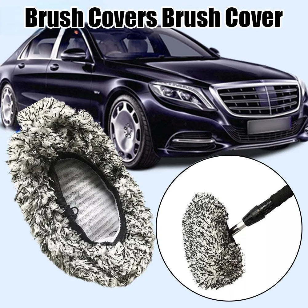 Flat mop replacement cloth cover for car long handle brush with Chinese format specification