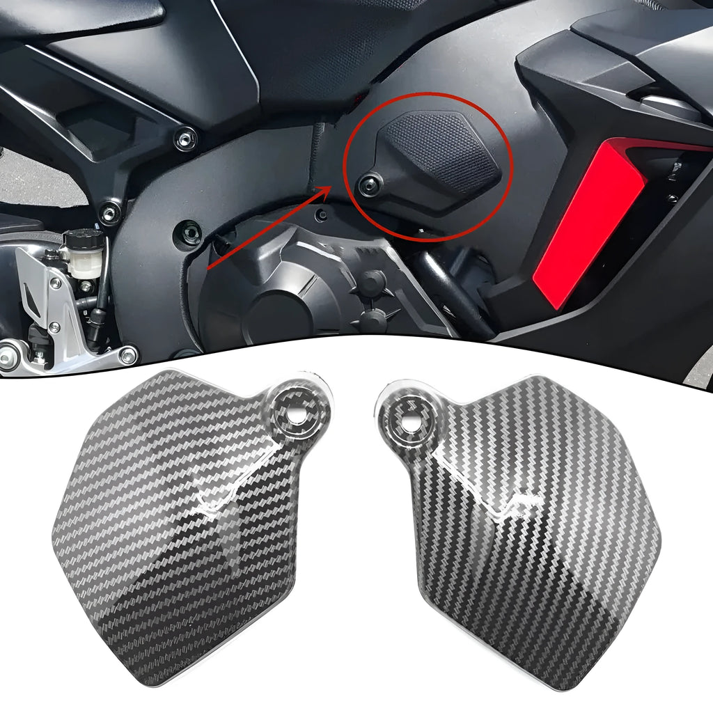 Carbon fibre black ABS side frame cover for Honda CBR1000RR motorcycle fairing