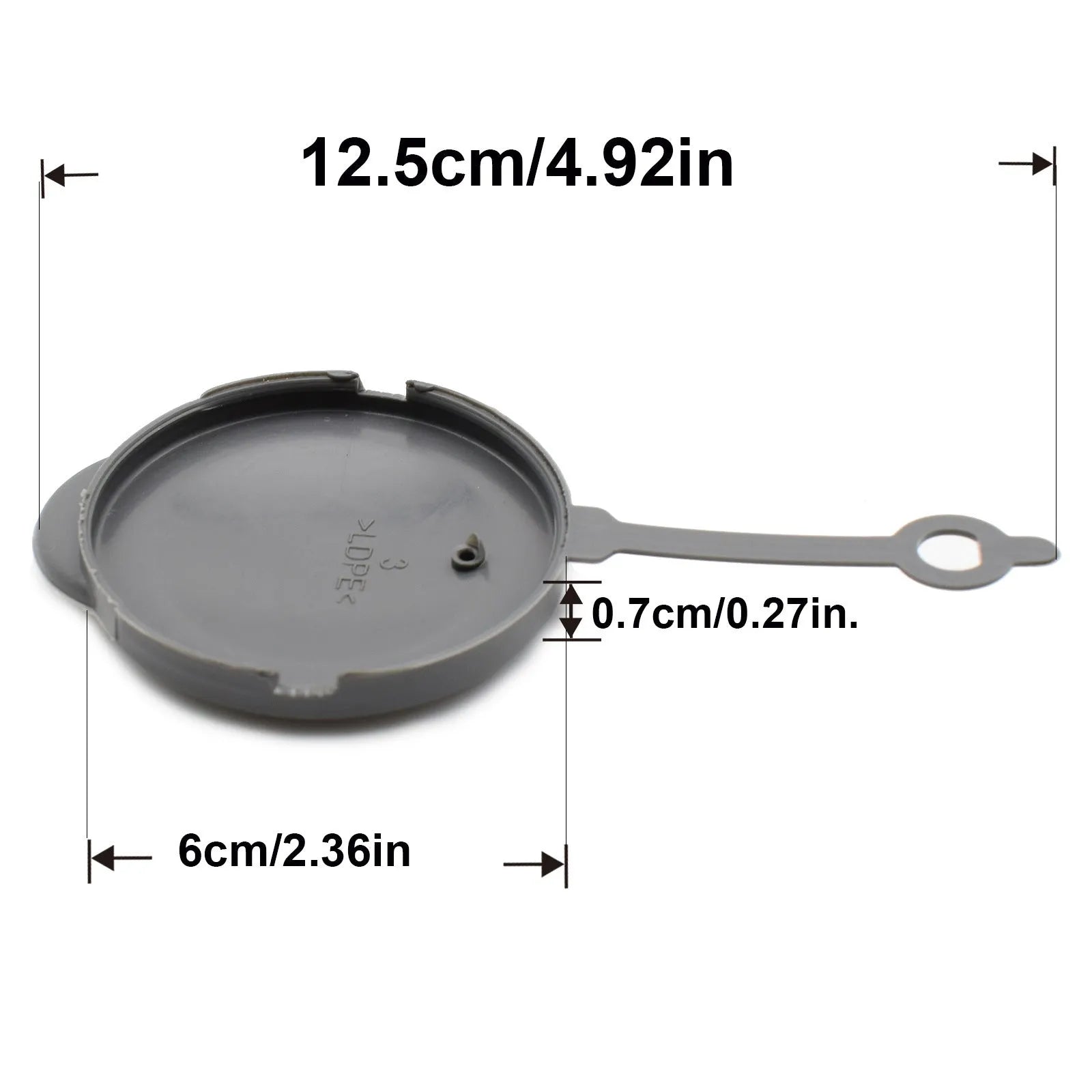 Grey glass kettle lid cover for Nissan Teana vehicle models
