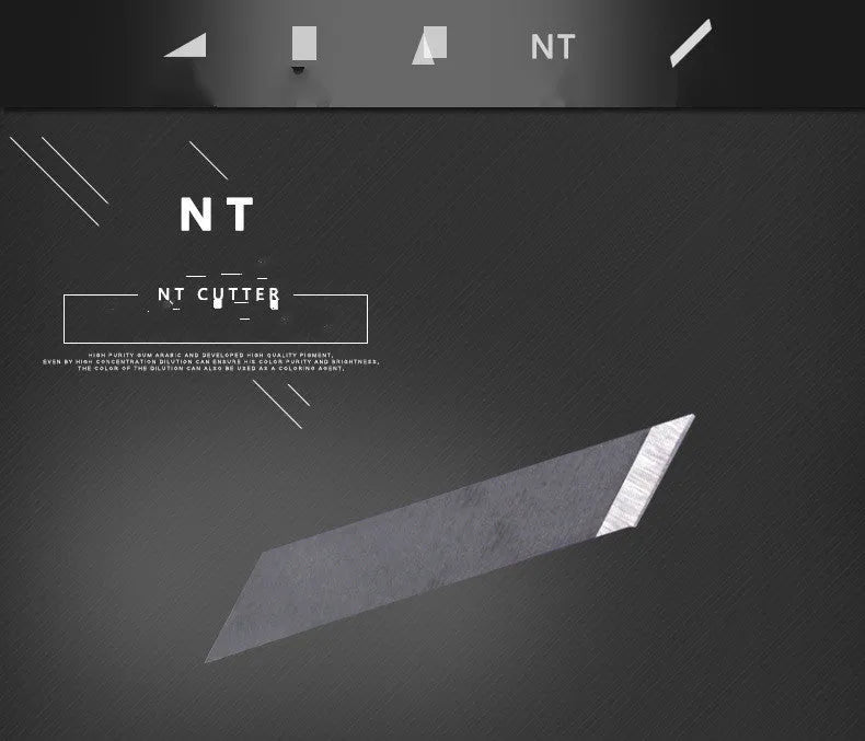 NT Cutter replacement blades pack, 40 pieces, for iC-1500P and D-series precision cutters.