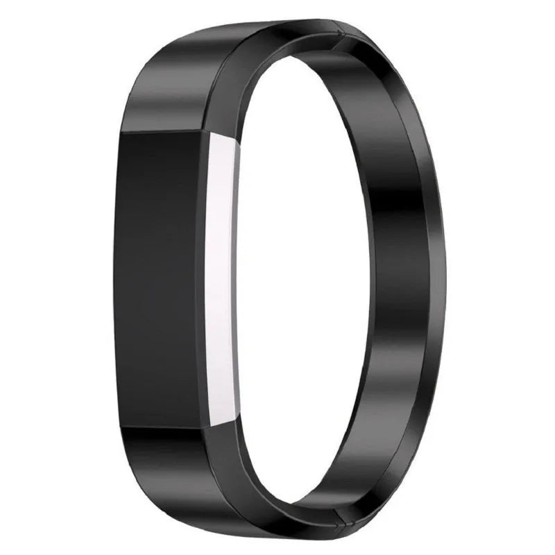 Stainless steel bracelet for Fitbit Alta smartwatch in four colour options with deployment buckle