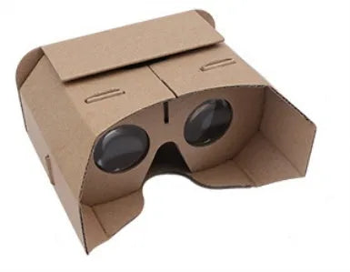 Paper carton virtual reality glasses for smartphones with 3.5 to 6 inch screens