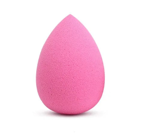 Beauty makeup sponge drops natural sponge powder puff 52x35mm in pink colour
