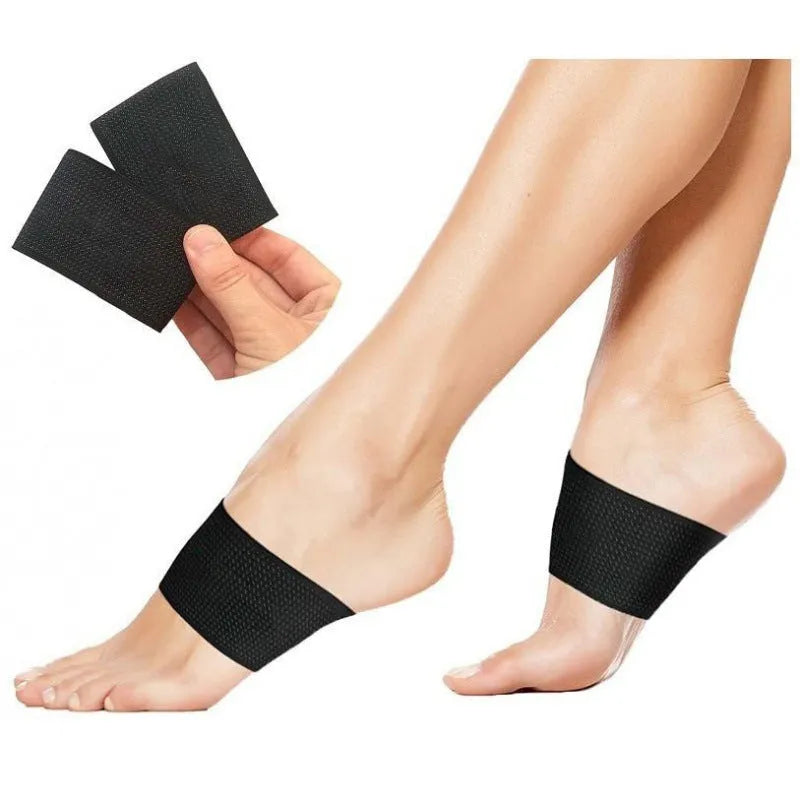 PU elastic foot bandage with arch support in ordinary and heart style options