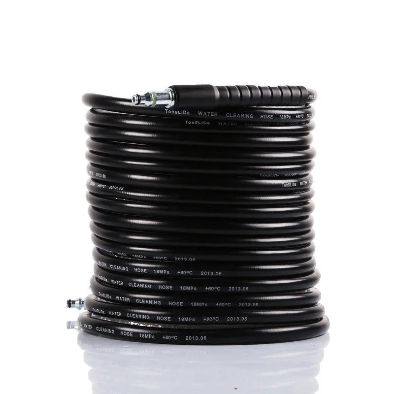 Realm high pressure cleaning water pipe black engineering plastic 5m length