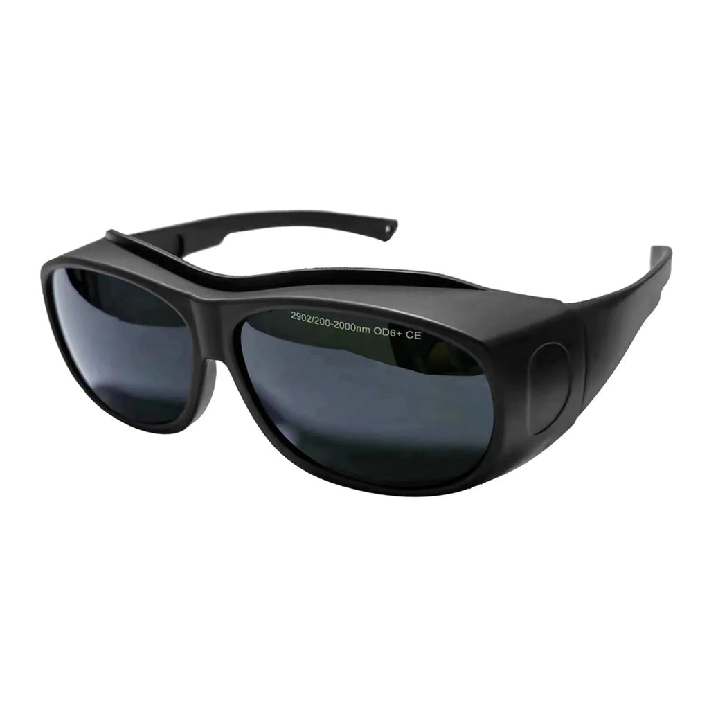 Laser protection goggles with PC lenses for 200-2000nm wavelength protection